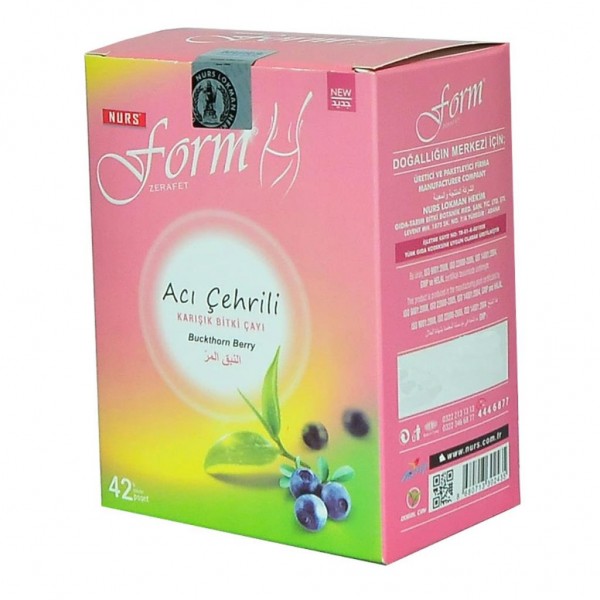 Acı Çehrili Zerafet Form Çayı 42 Süzen Pşt