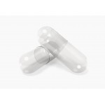 Büyük Boy Şeffaf Boş İlaç Kapsülü 00'' 250 Adet-1000mg Helal Sertifikalı