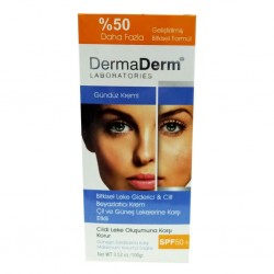 Dermaderm Bitkisel Leke Giderici Beyazlatıcı Gündüz Kremi 100Gr