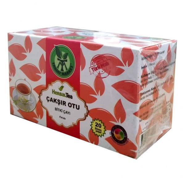 Tabiat Market Herbal Tea Çakşır Otu Bitki Çayı Ferula 20 Süzen Poşet