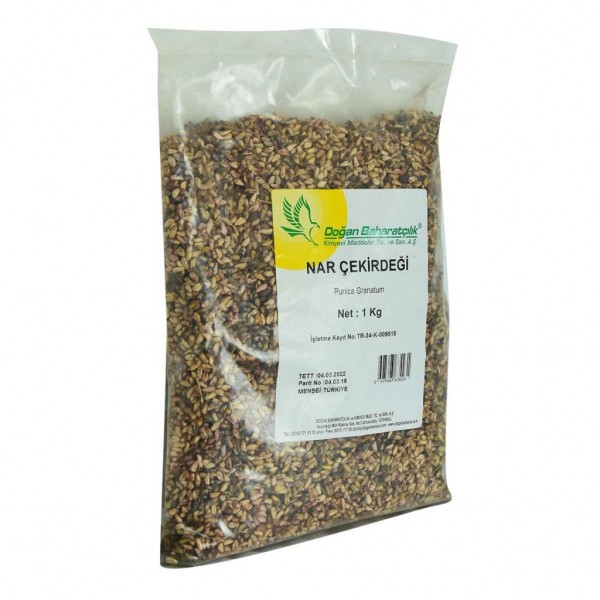 Doğan Baharatçılık Doğal Tane Nar Çekirdeği 1000Gr Kiloluk 1KG