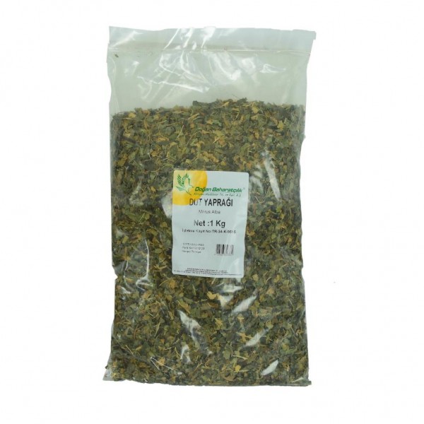 Doğan Baharatçılık Karadut Yaprağı Kiloluk Kara Dut Yaprak 1KG 