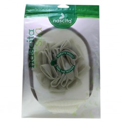 Nascita Spa Kabak Sİsal Koton Lifli Lastikli Kese 16CM x 22CM