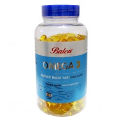 Balen Omega 3 Norveç Balık Yağı 1380MG x 200 Kapsül Trigliserid
