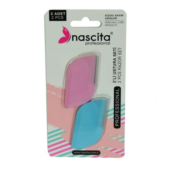 Nascita Professional Profesyonel 2 Li Kaş Usturası Seti Nascita Professional Profesyonel 2 Li Kaş Usturası Seti