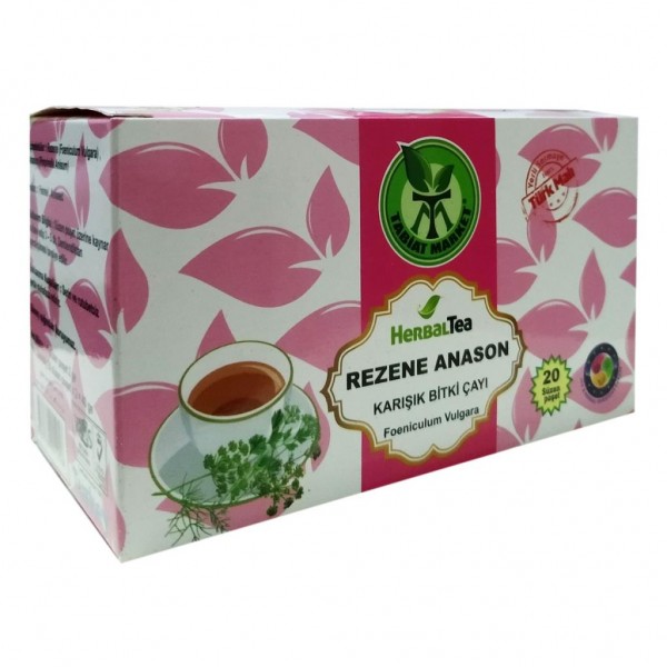 Tabiat Market Herbal Tea Rezene Anason Karışık Bitki Çayı 20 Süzen Poşet