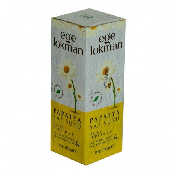 Ege Lokman Saç Rengi Açıcı Doğal Papatya Saf Suyu Spreyli 100ML