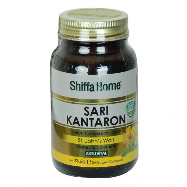 Shiffa Home Sarı Kantaron Kapsülü 560Mg x 60Adet  St. Johns Wort