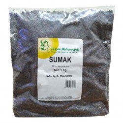 Doğan Baharatçılık Tane Sumak 1 Kg Kiloluk Paket Öğütülmemiş