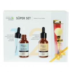 Herbaderm Süper Set Aha-Peeling 30ML Saf Vitamin C 30ML Hediyeli