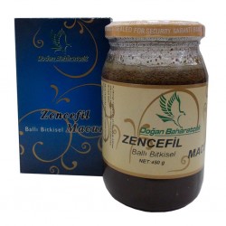 Zencefilli Ballı Bitkisel Karışım 450Gr